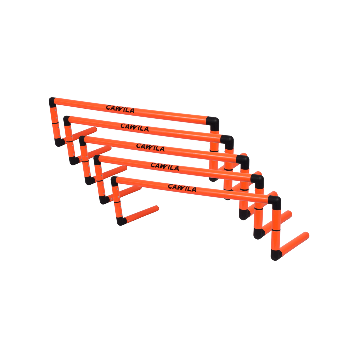 Cawila LIGA Trainingshürden 5er Set | 25cm Orange