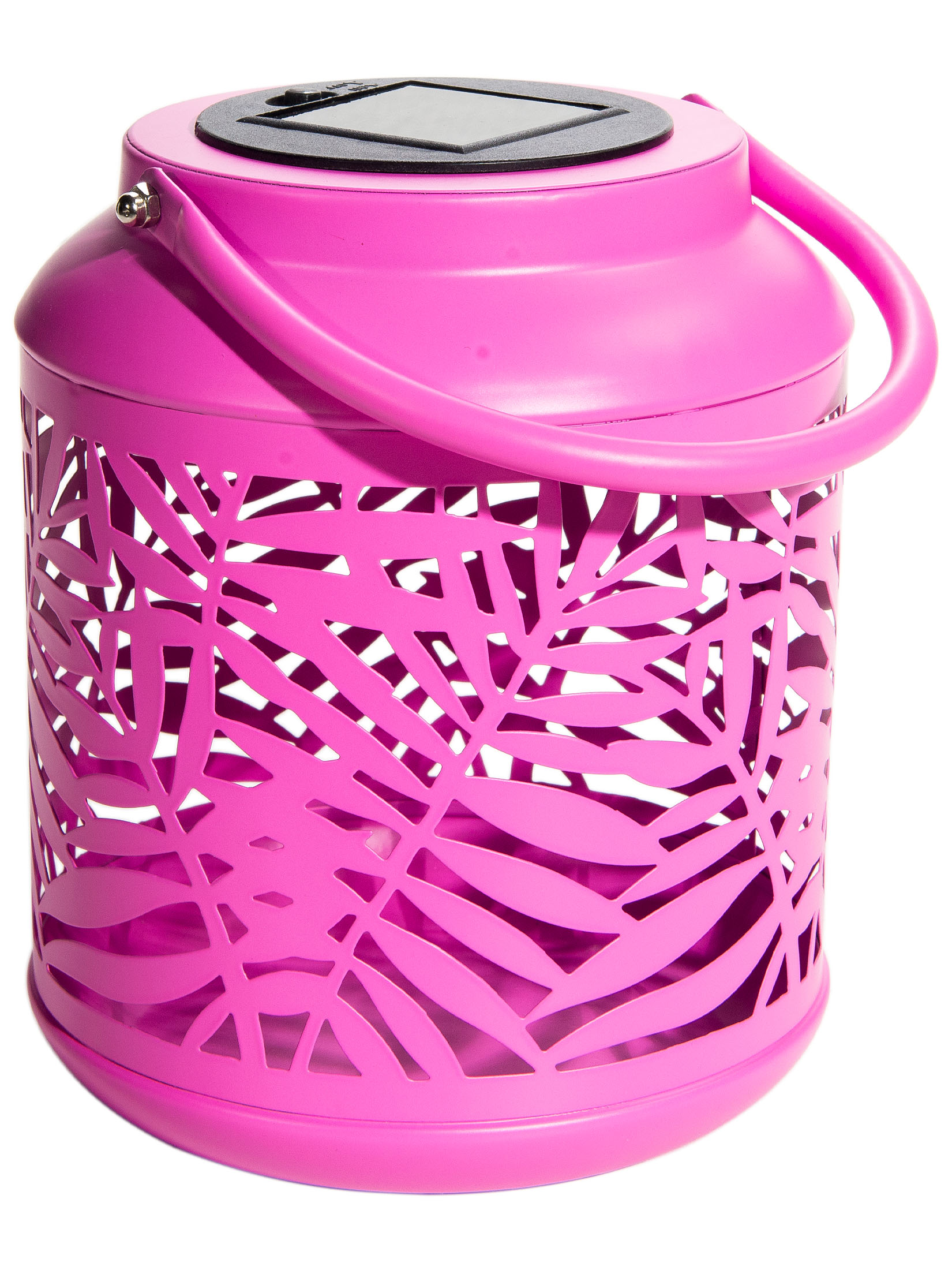 Tavani Outdoor-Solarleuchte, Magenta