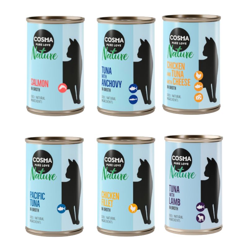 Sparpaket Cosma Nature 24 x 140 g zu TOP-Preisen
