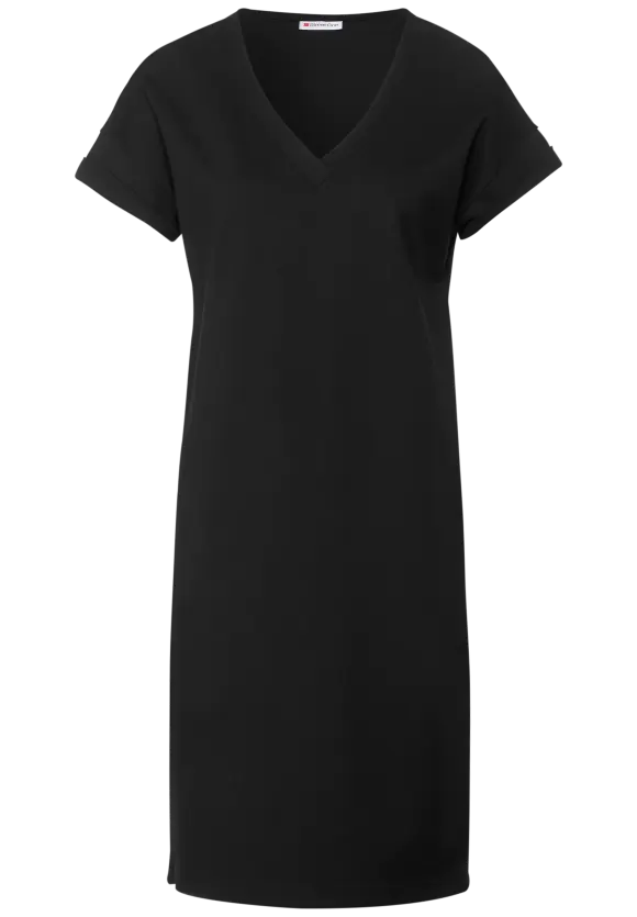 Street One Jersey Kleid in Unifarbe
