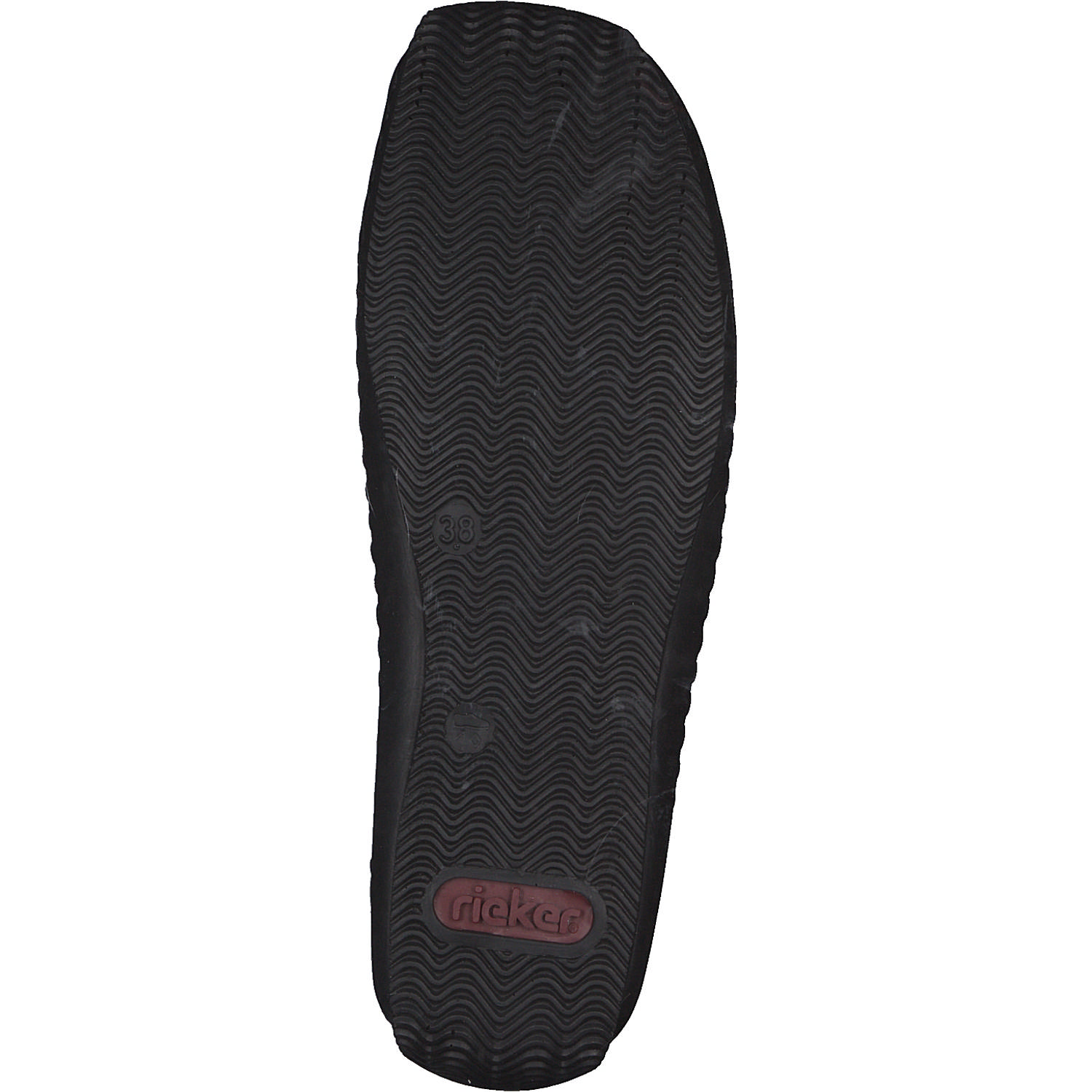 Rieker L1751, Slip-On-Sneaker, Damen, Schwarz