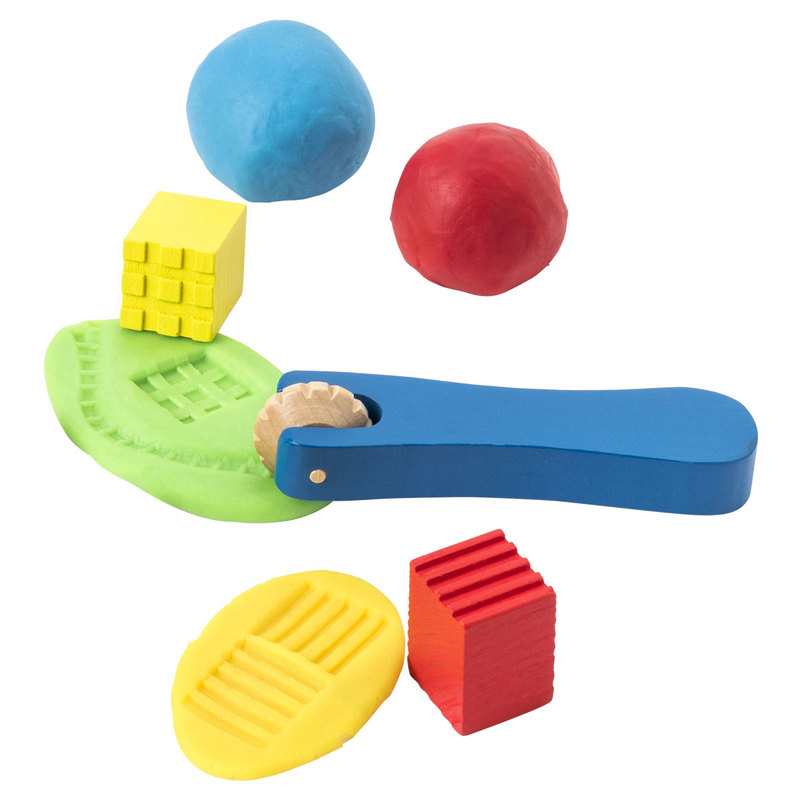 Coffret de pâte à modeler accessoires en bois Oxybul
