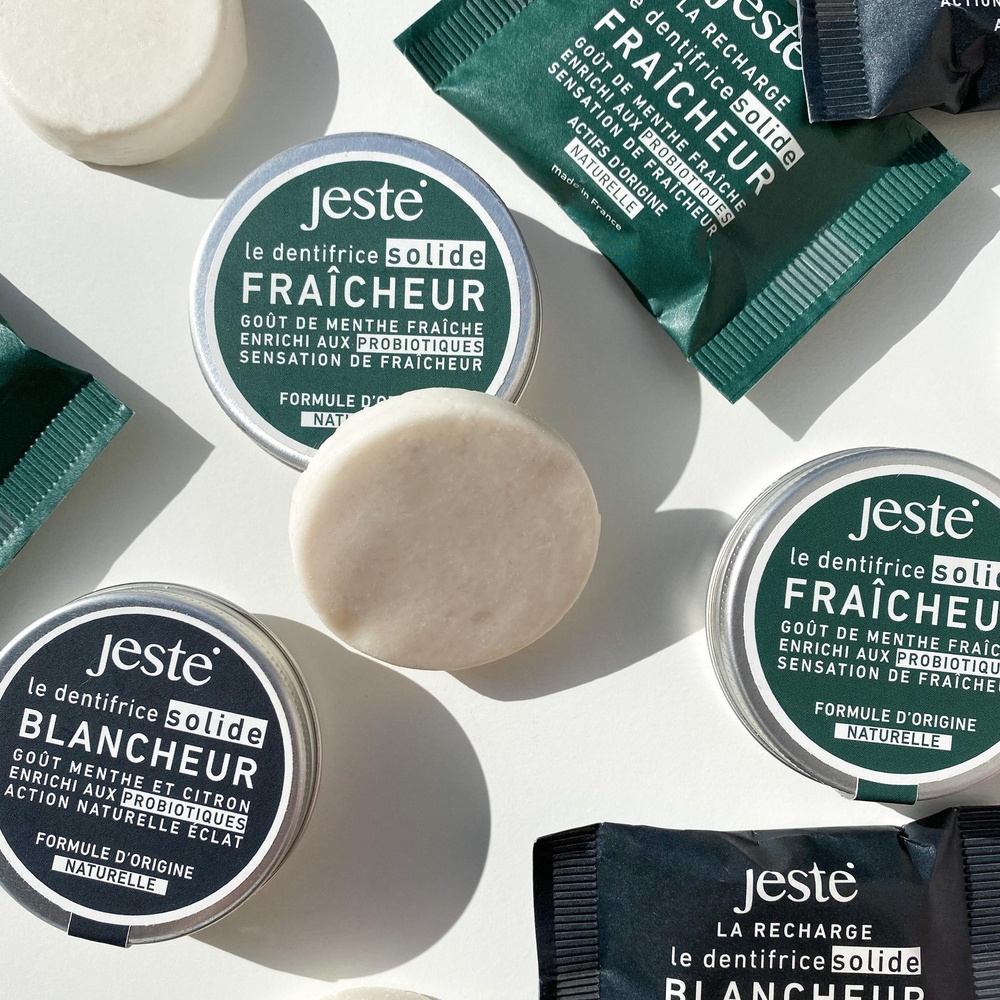 jeste Le dentifrice Solide Fraîcheur Dentifrice Solide Fraîcheur naturel
