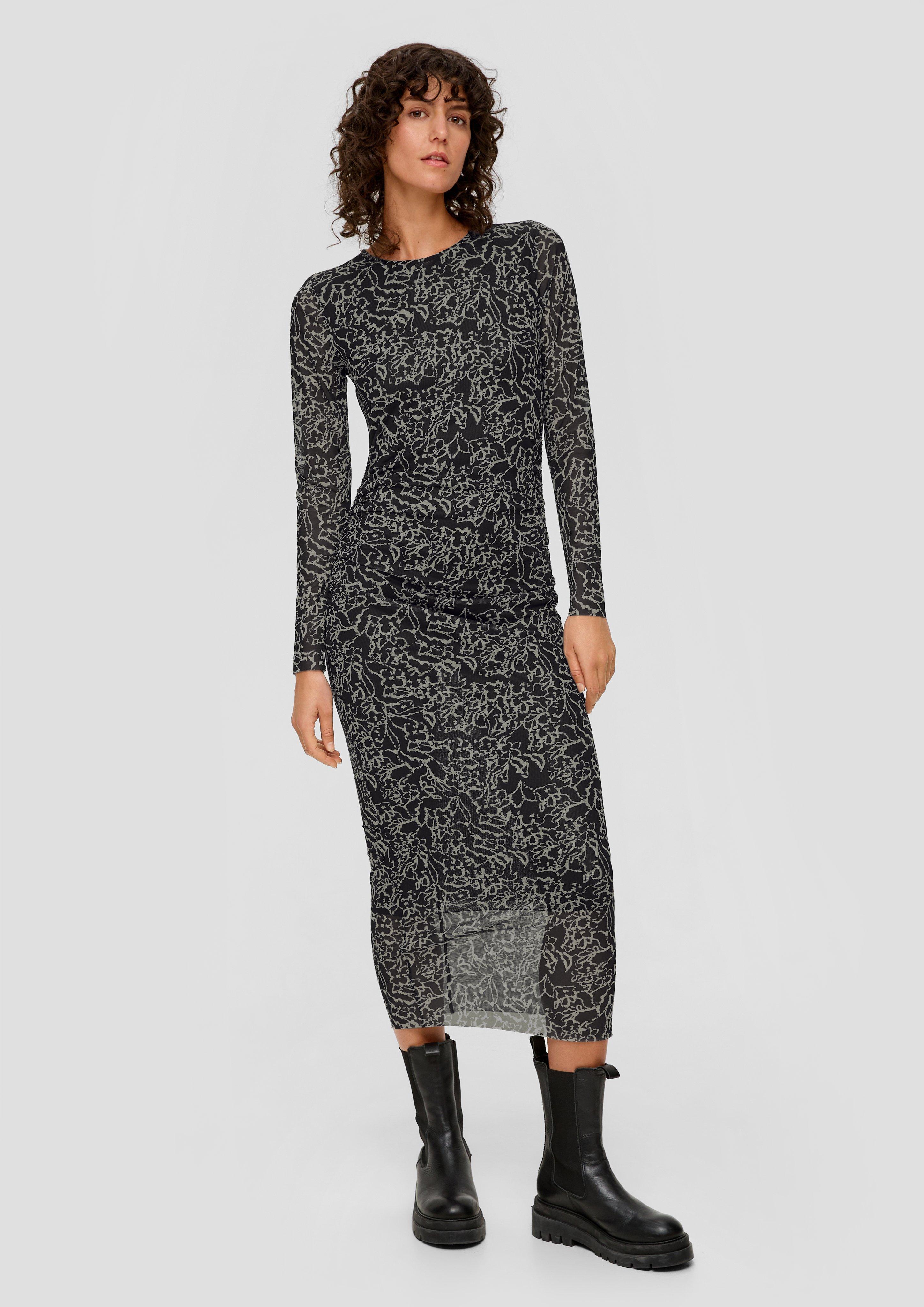 Maxikleid aus Mesh  2137206-99A0