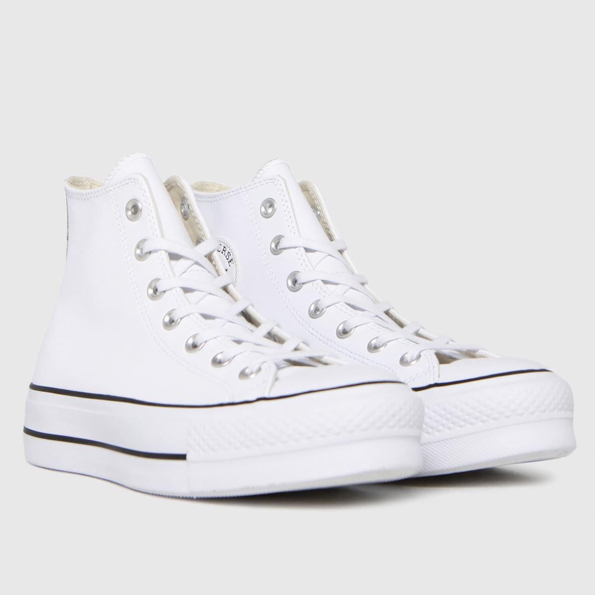 Converse All Star Lift Hi cipők fehér színben