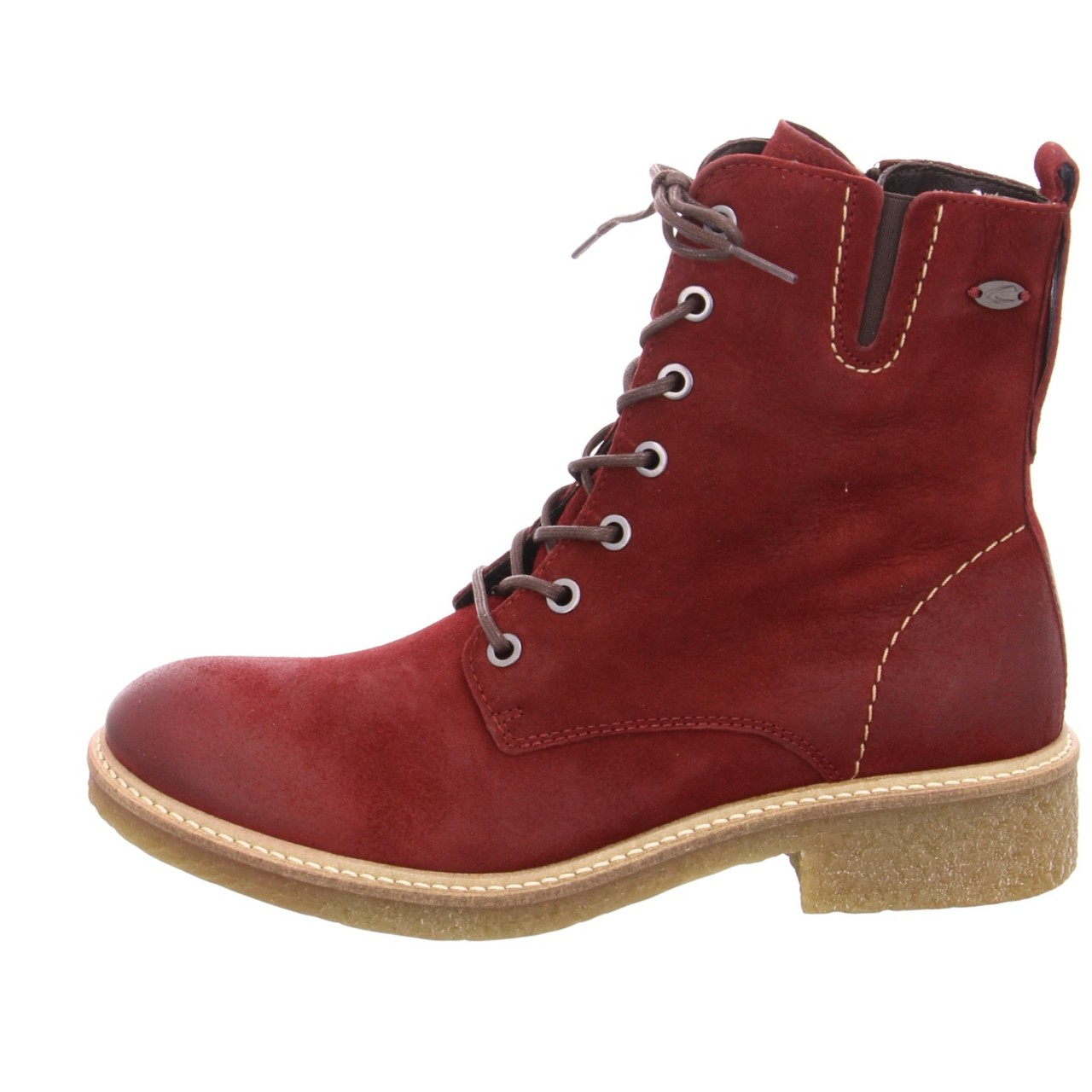 CAMEL ACTIVE Schnür-Stiefeletten rot Palm