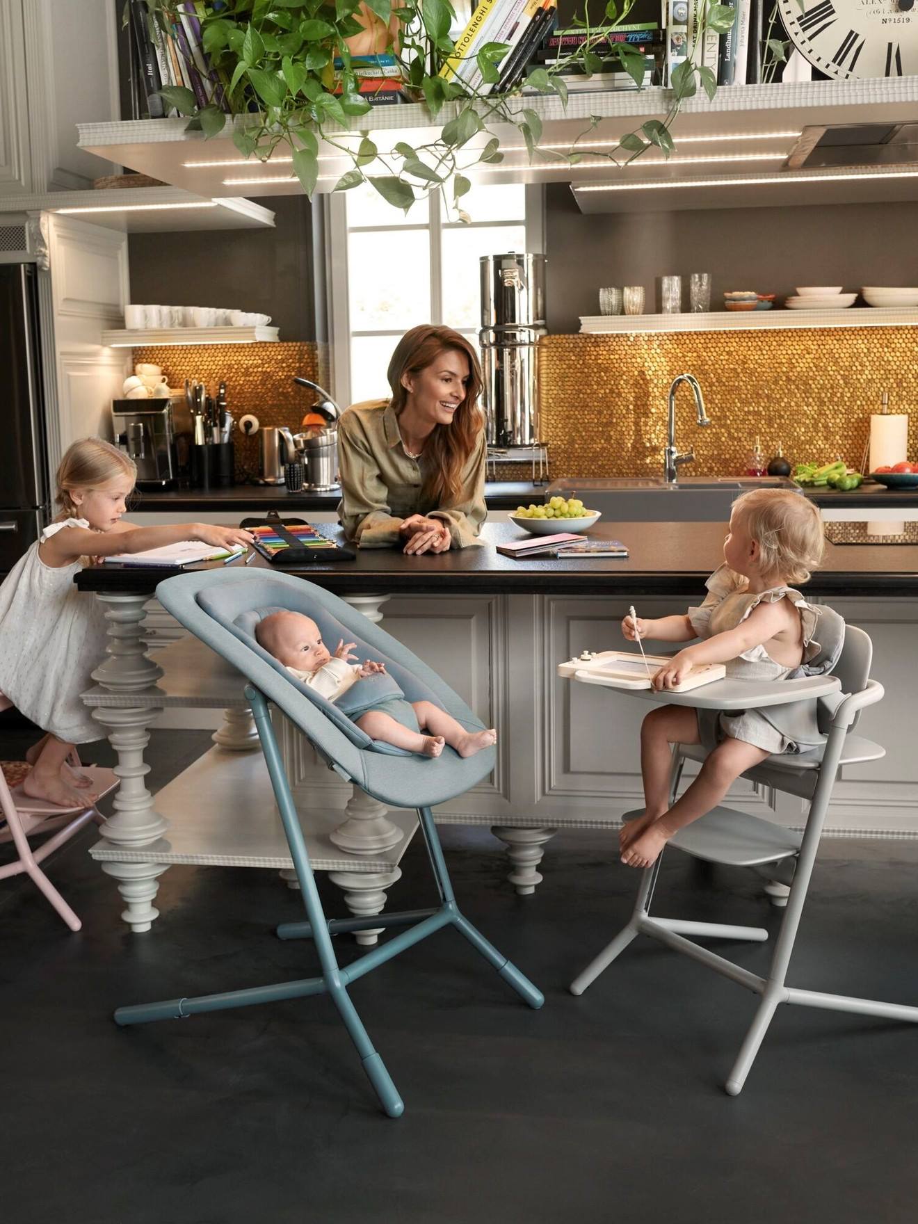 Cybex 3-in-1-Set: Hochstuhl LEMO 2 CYBEX - wollweiß