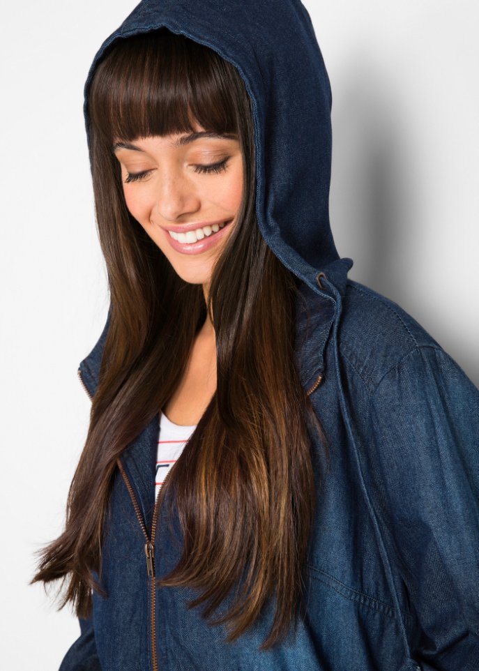 Baumwoll Jeans-Parka