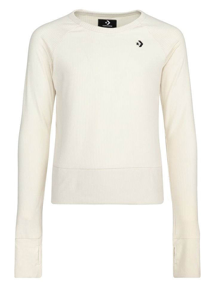 Converse Longsleeve in Creme günstig kaufen