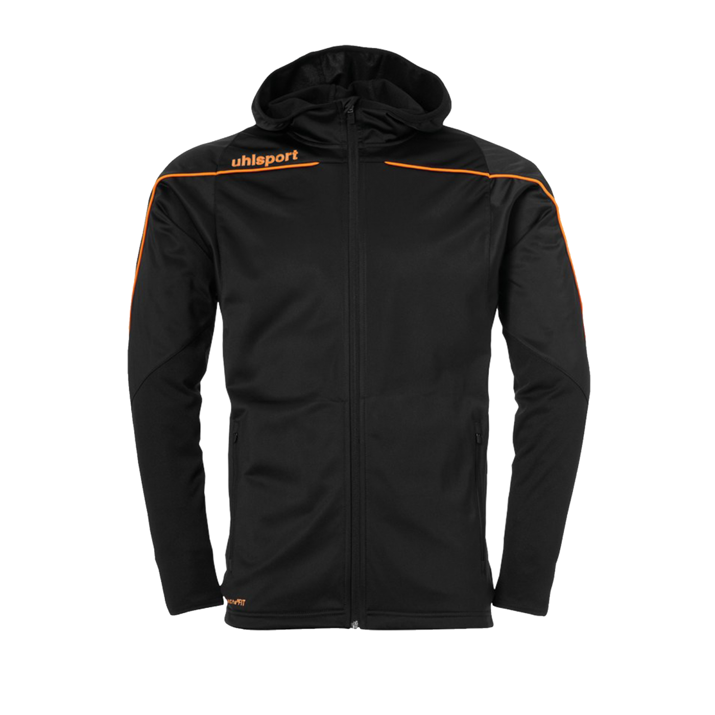 Uhlsport Stream 22 Kapuzenjacke Kids Schwarz F22