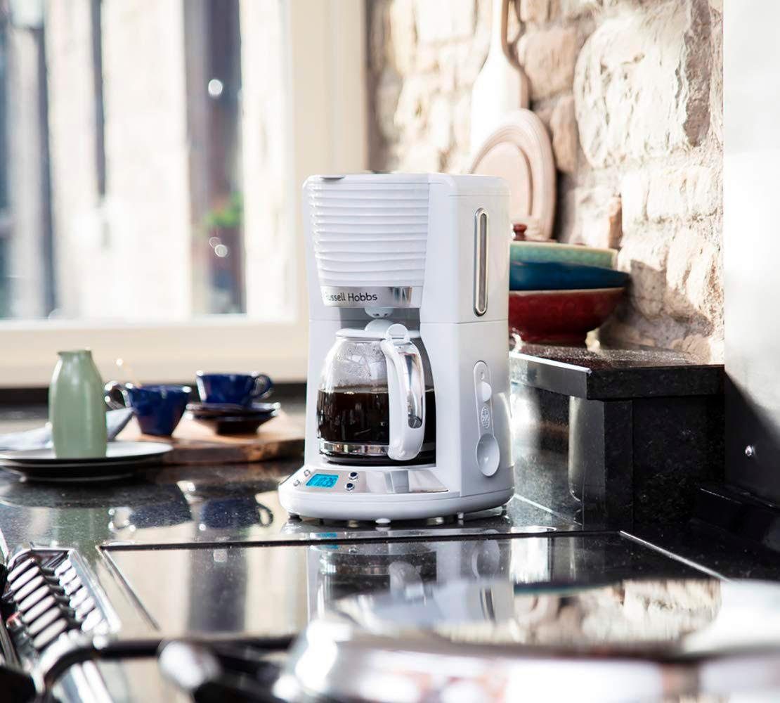 RUSSELL HOBBS Filterkaffeemaschine Inspire 24390-56, 1,25l Kaffeekanne, 1x4, 1100 Watt