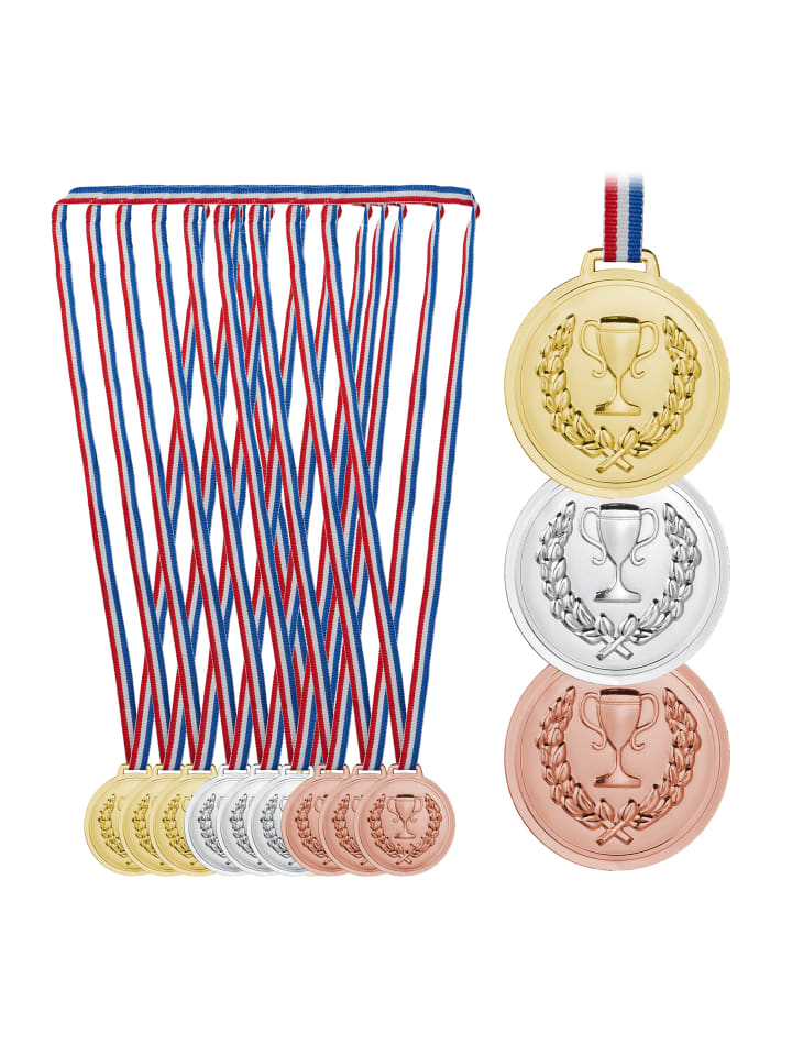 relaxdays 12 x Medaille günstig kaufen onesize