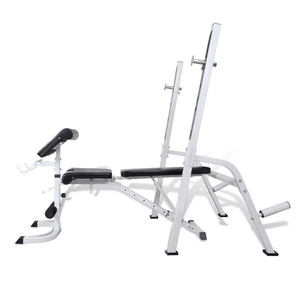 vidaXL Hantelbank Multibank Trainingsbank Hantelbank Fitness