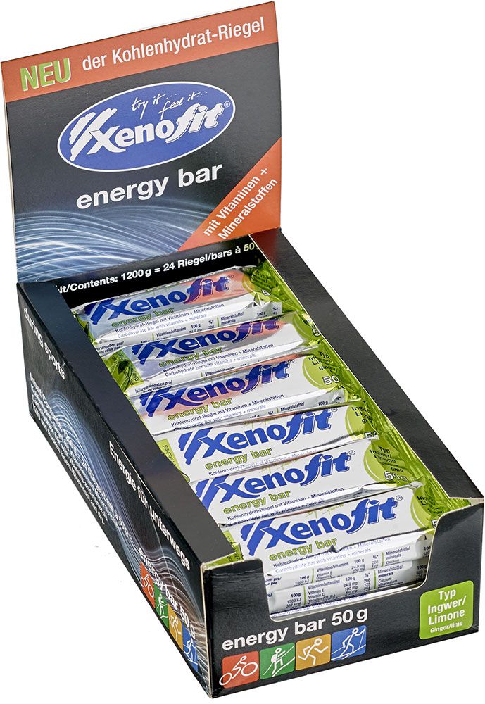 Xenofit Energy Bar 24x50g Box kaufen | Bike-Discount