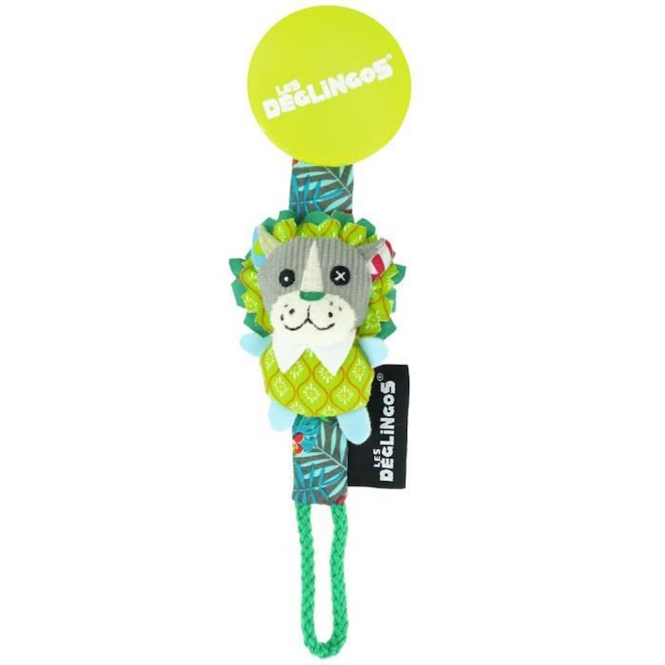 Soframar Accroche-Tétine Jelekros le Lion vert