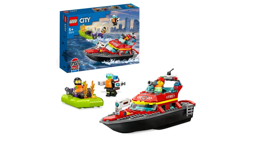 LEGO City 60373 Feuerwehrboot