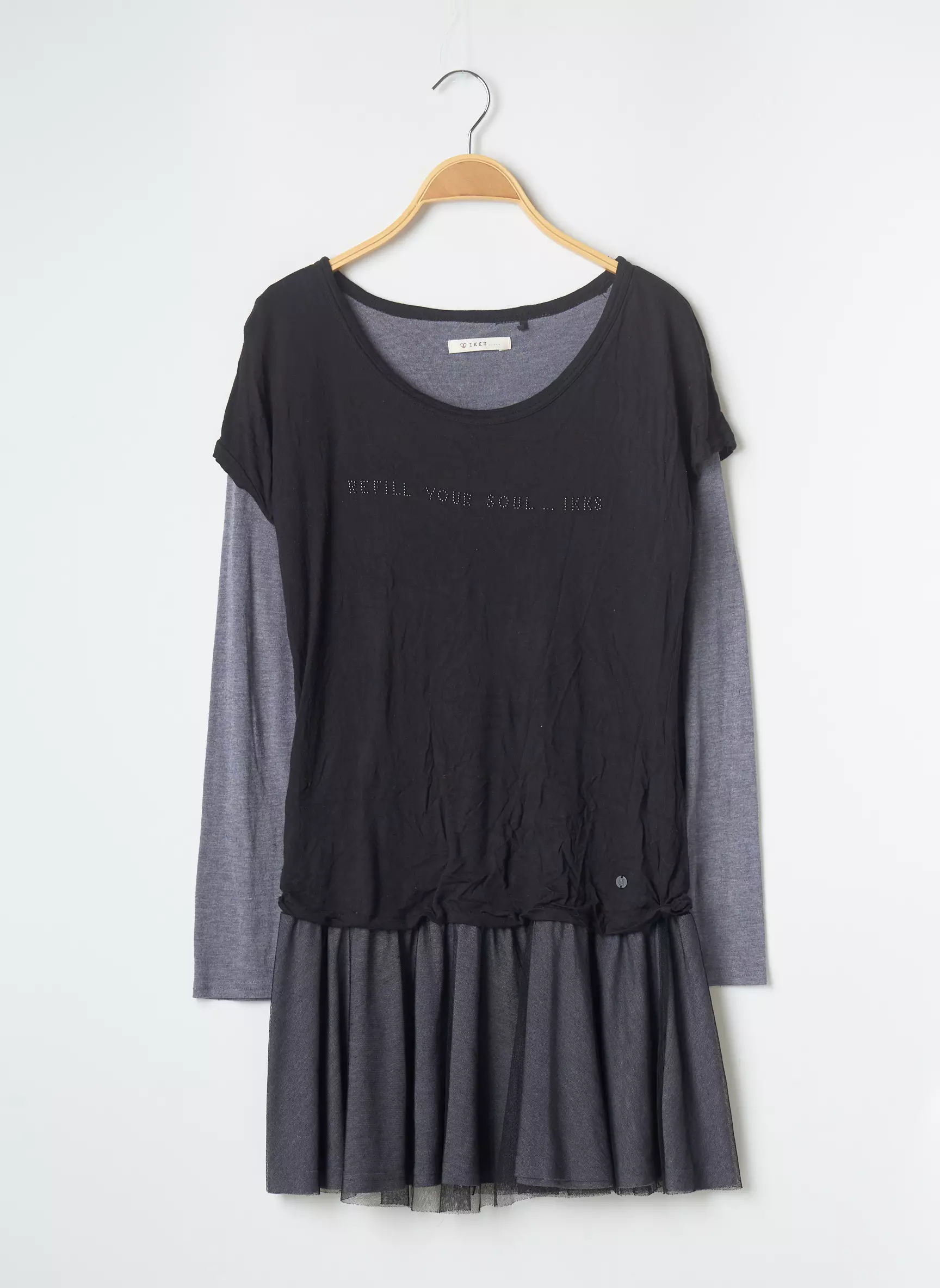 Ikks Robes Courtes Femme couleur noir