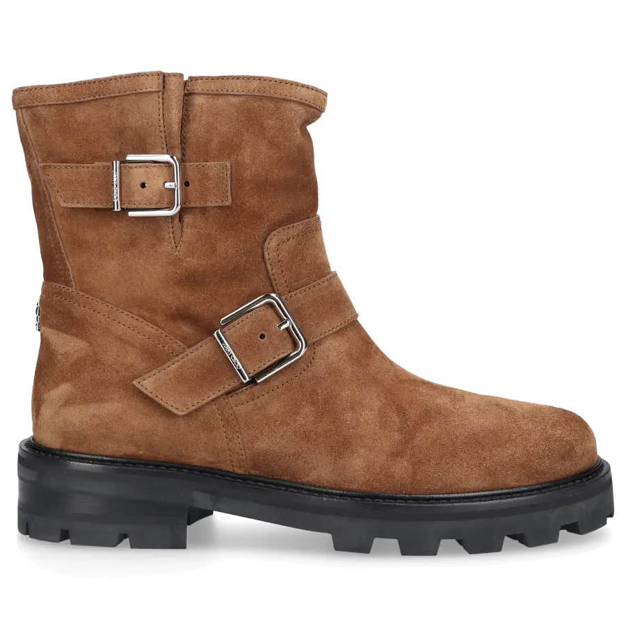 Jimmy Choo - Stiefeletten YOUTH II Veloursleder - braun