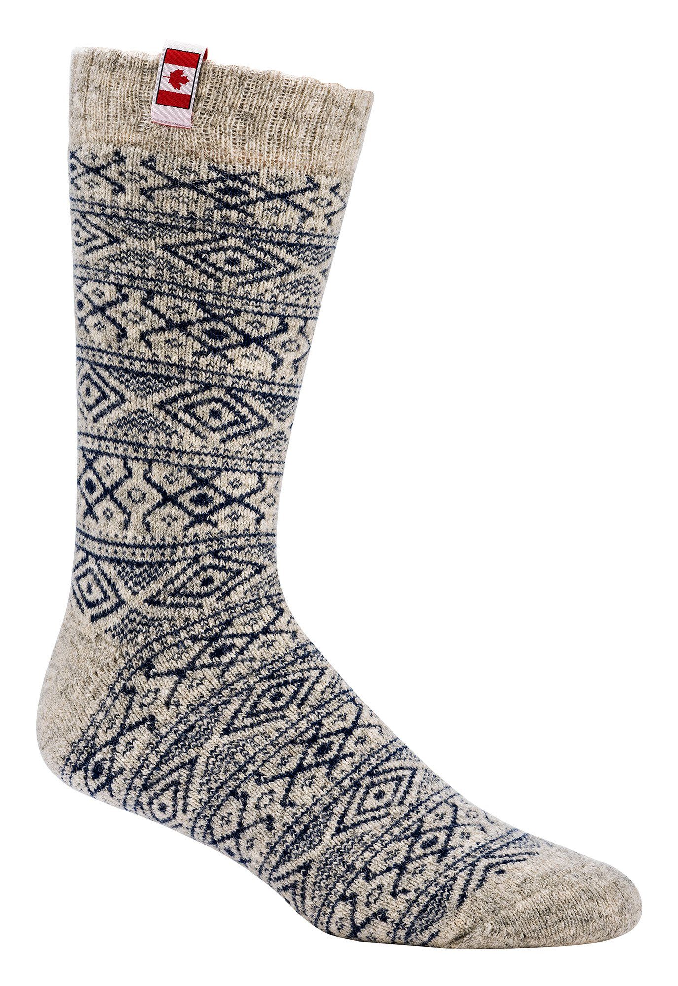 TippTexx 24 Thermosocken 2 Paar Unisex Canadian Socks, THERMO-Wollsocken mit 80% Schafwolle