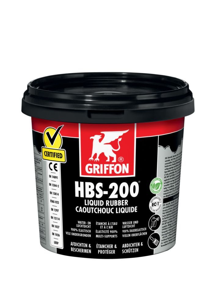Griffon 6308866 HBS-200 Borracha Líquida Emmer 1L