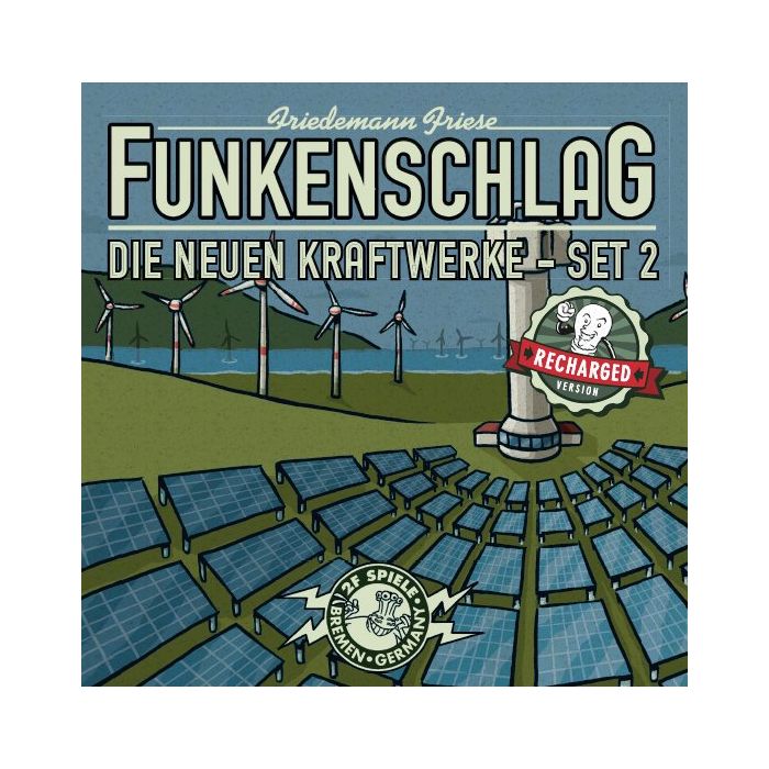 Funkenschlag Erw. 14: Die neuen Kraftwerke (DEU) Set 2