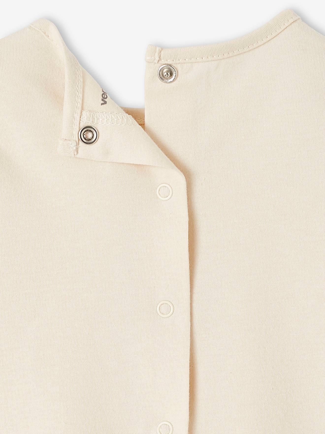 Lot de 2 T-shirts BASICS bébé manches longues jaune