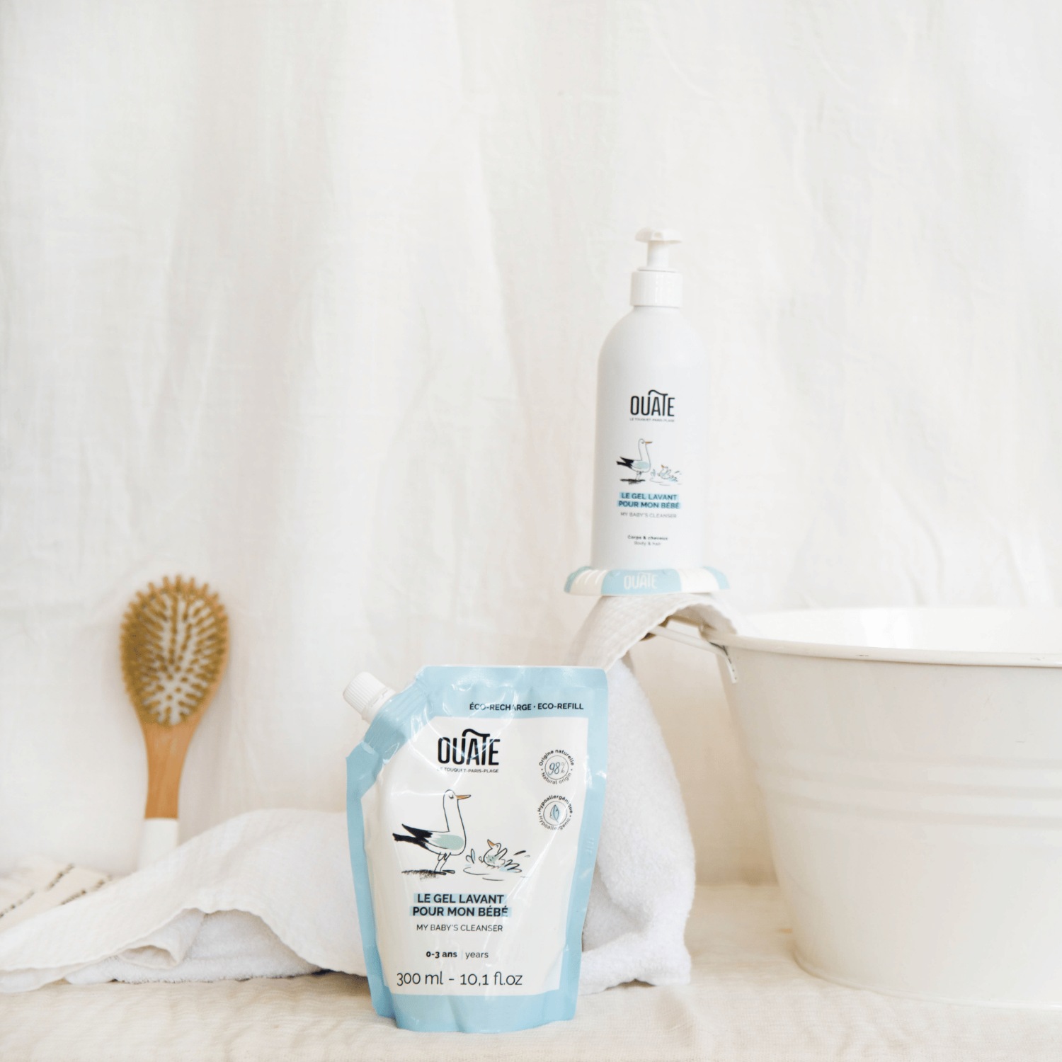 Coton, gel nettoyant pour mon bébé