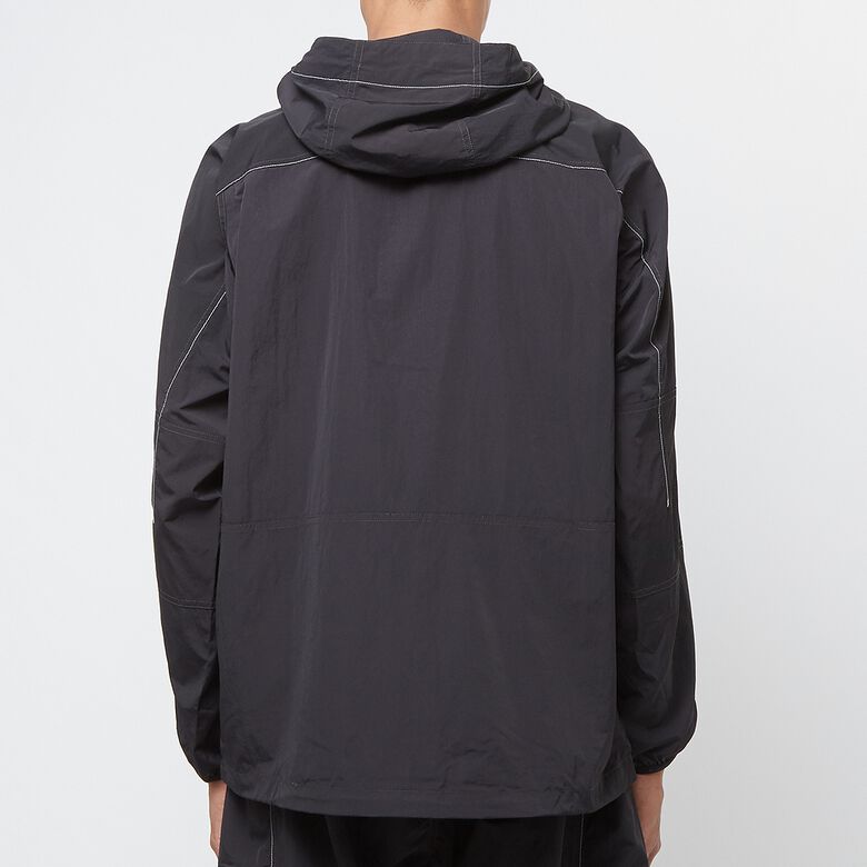 Gramicci x And Wander Patchwork Wind Hoodie black