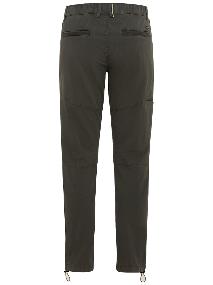Camel Active Tapered Fit Worker Chino in Dunkelgrün günstig kaufen