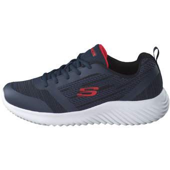 Skechers Bounder Sneaker in blau