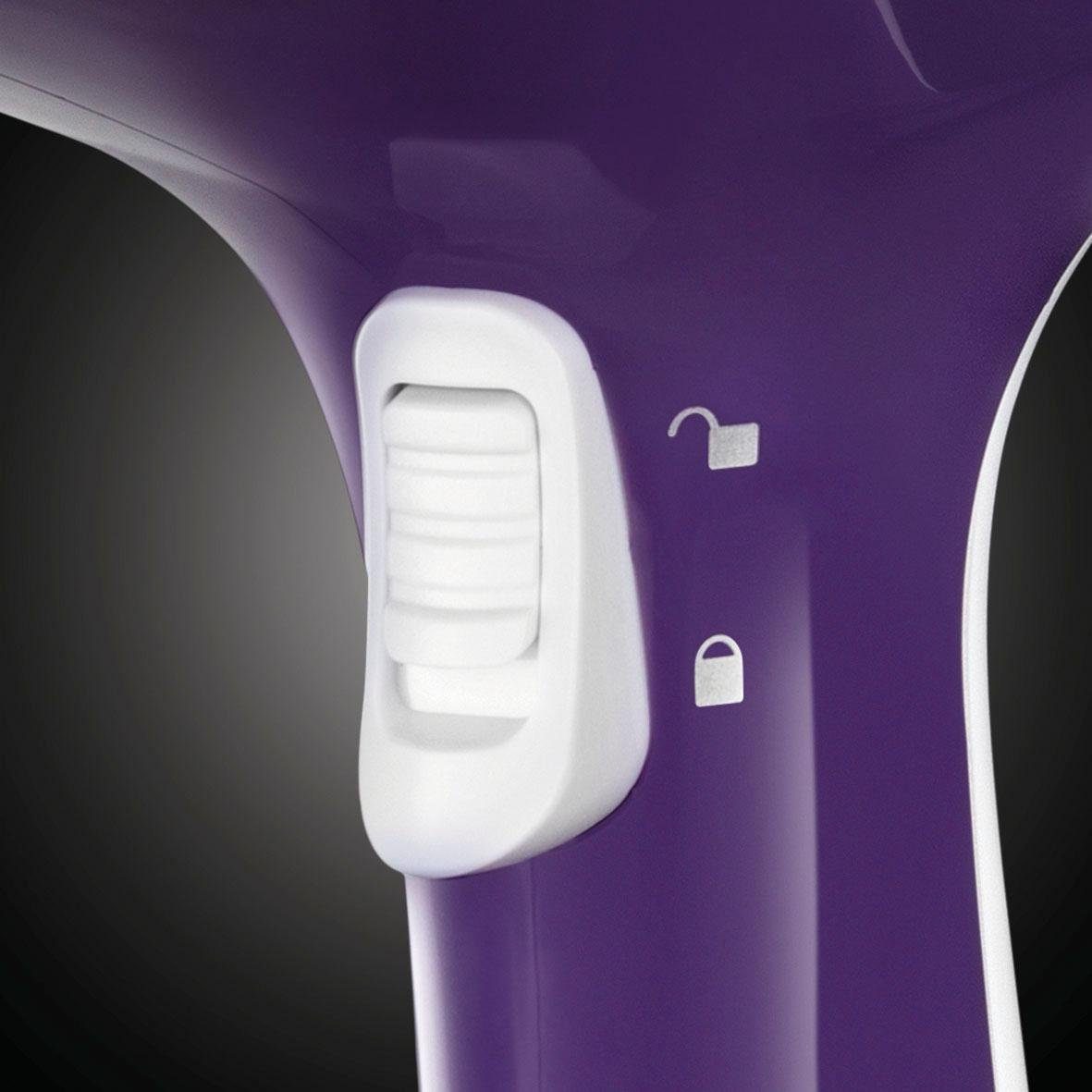 RUSSELL HOBBS Dampfbürste Steam Genie 25600-56, 1650 W, herausnehmbarer Wassertank, inkl. 3 Aufsätzen