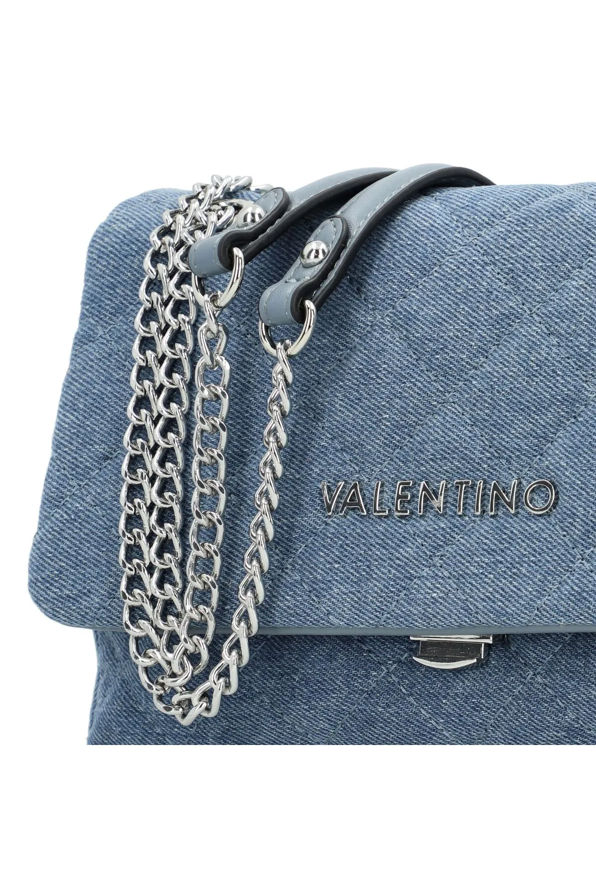 Valentino  Ocarina Denim Schultertasche 24 cm