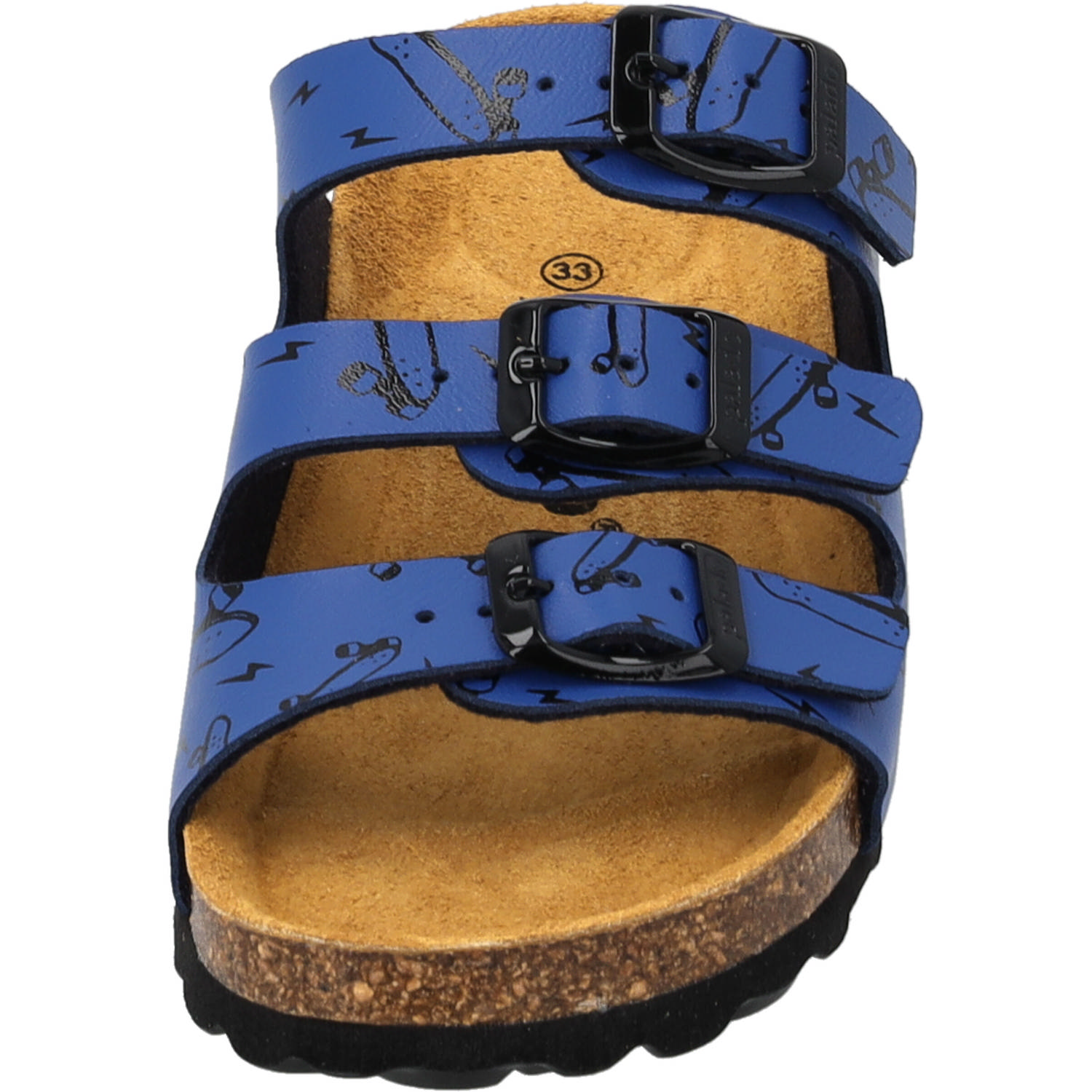 Palado Kids Capri B Print, Pantoletten, Kinder, Blau Skater