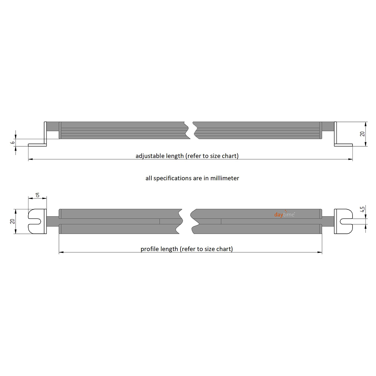 Daytime onex Einsetz-/Anschraub-Adapter Set kaufen