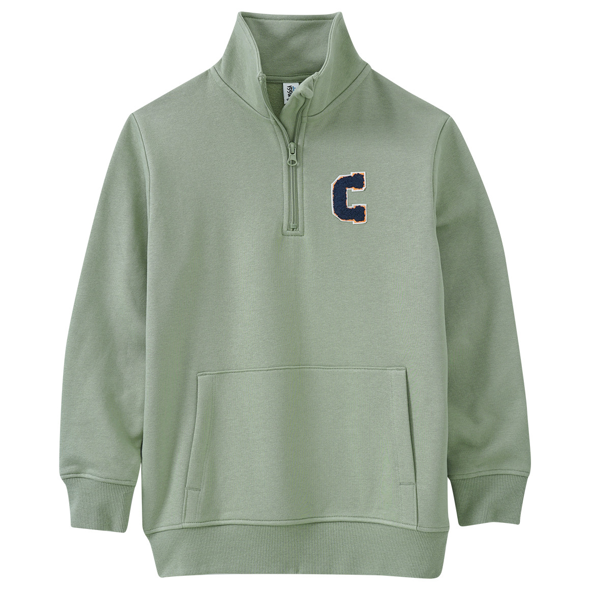 Jungen Sweatshirt mit Stehkragen