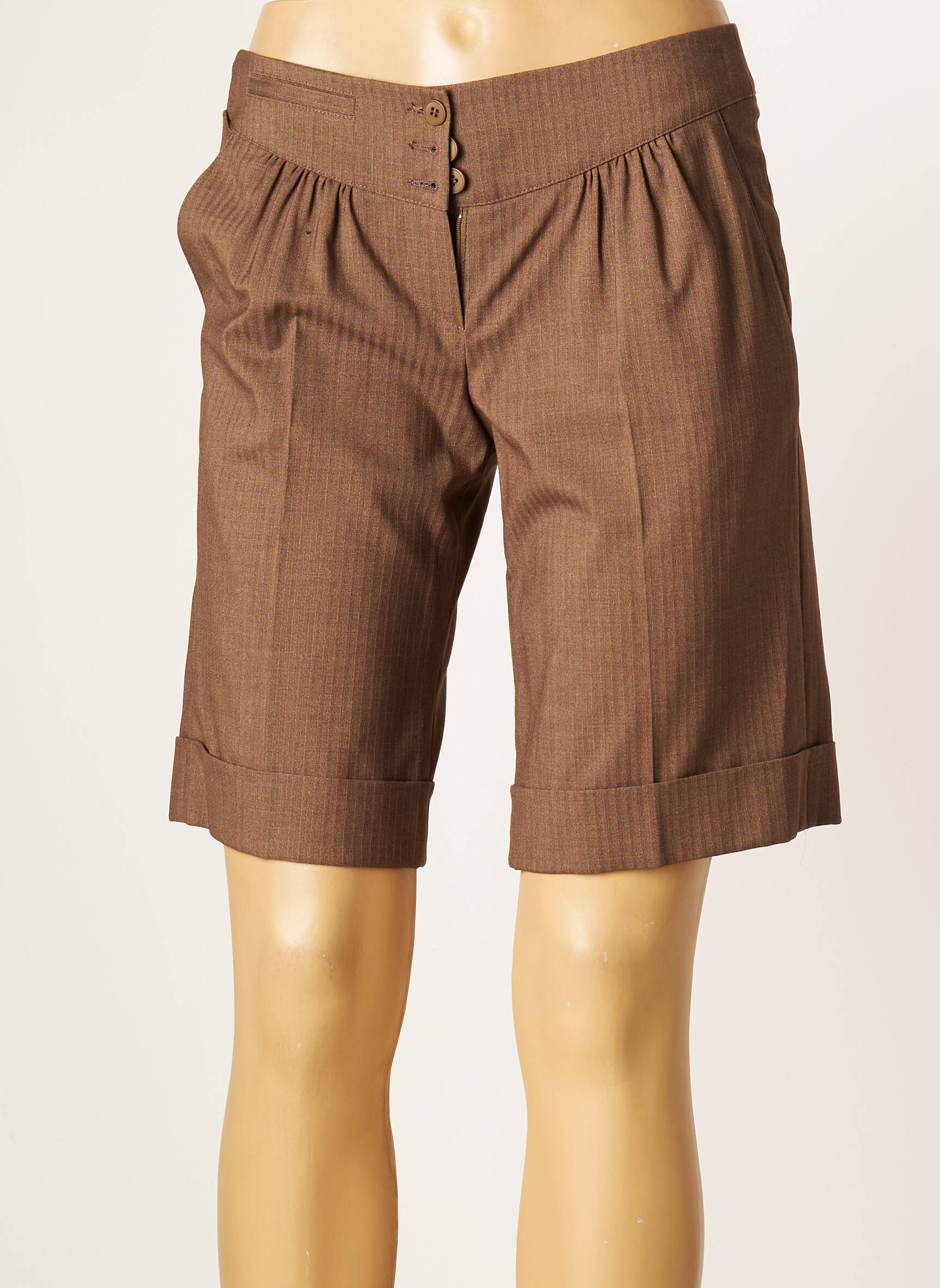 Teenflo Bermudas Femme couleur marron