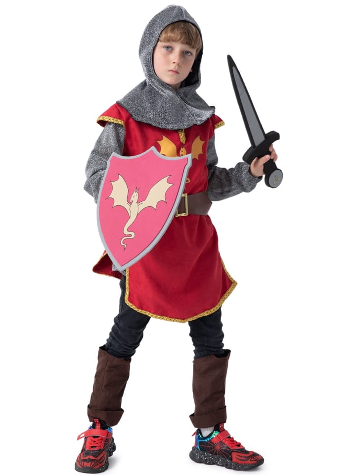 Corimori Kostüm „Ritter“ in Rot günstig kaufen