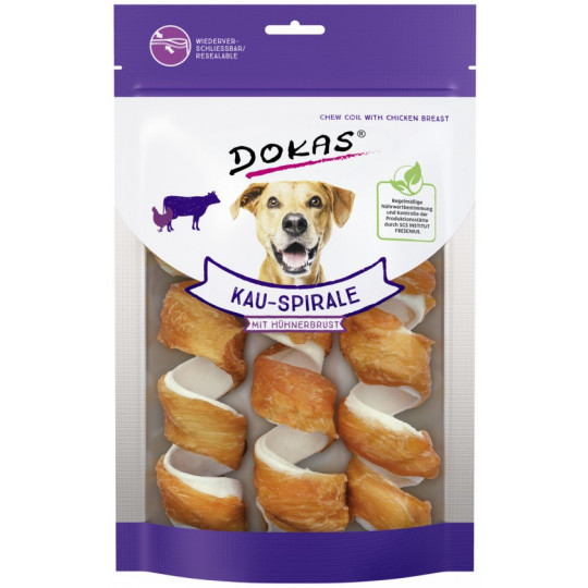 Dokas Kau-Spirale mit Hühnerbrust 110G