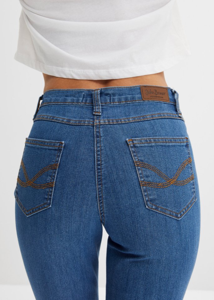 Komfort-Stretch-Jeans, Straight