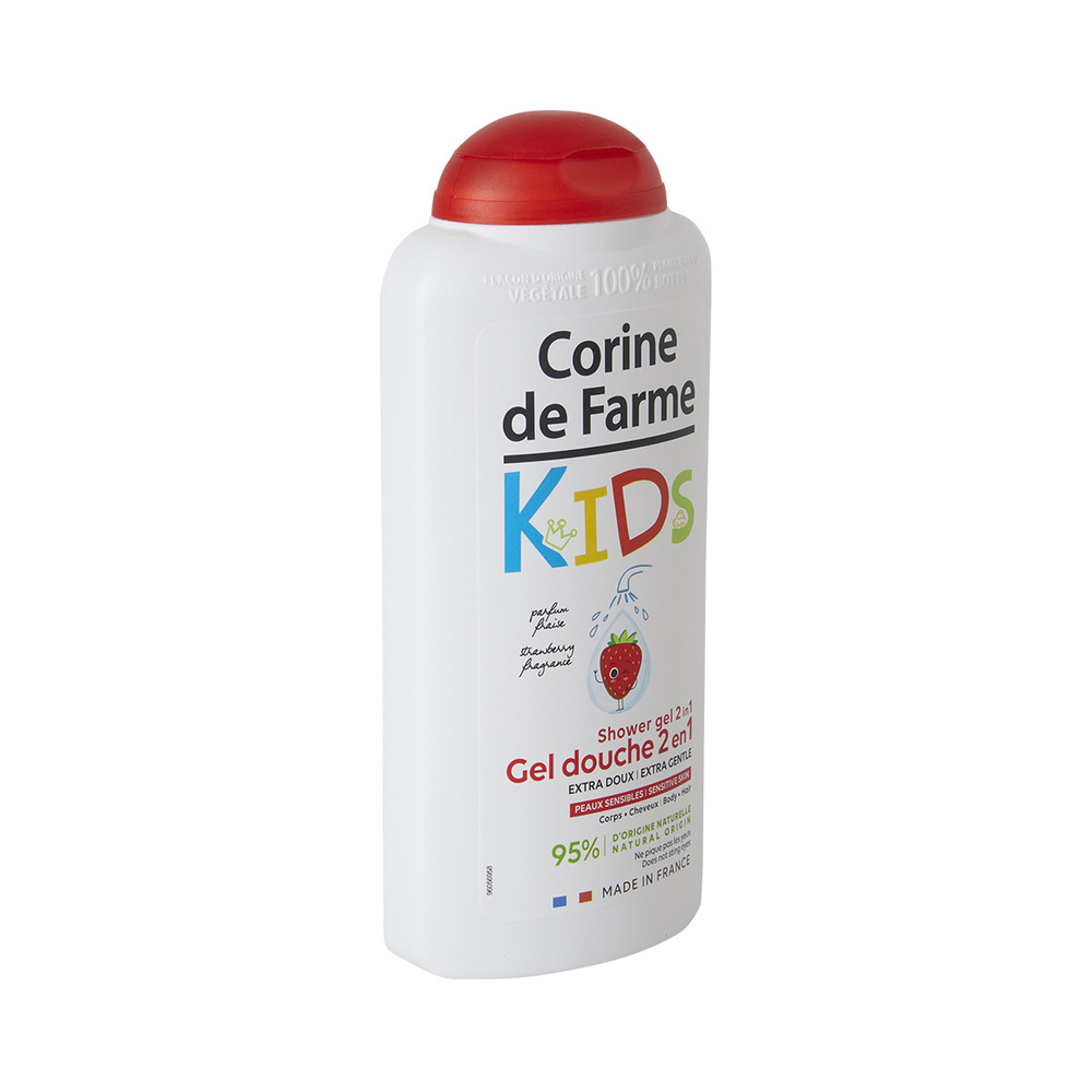 corine de farme Gel douche 2en1 Corine de Farme parfum fraise Gel douche