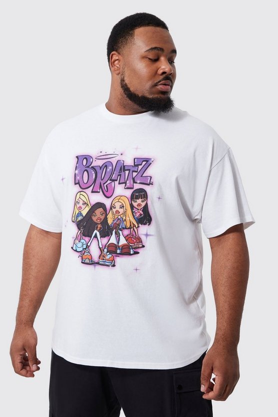 Plus T-Shirt mit lizenziertem Bratz-Print