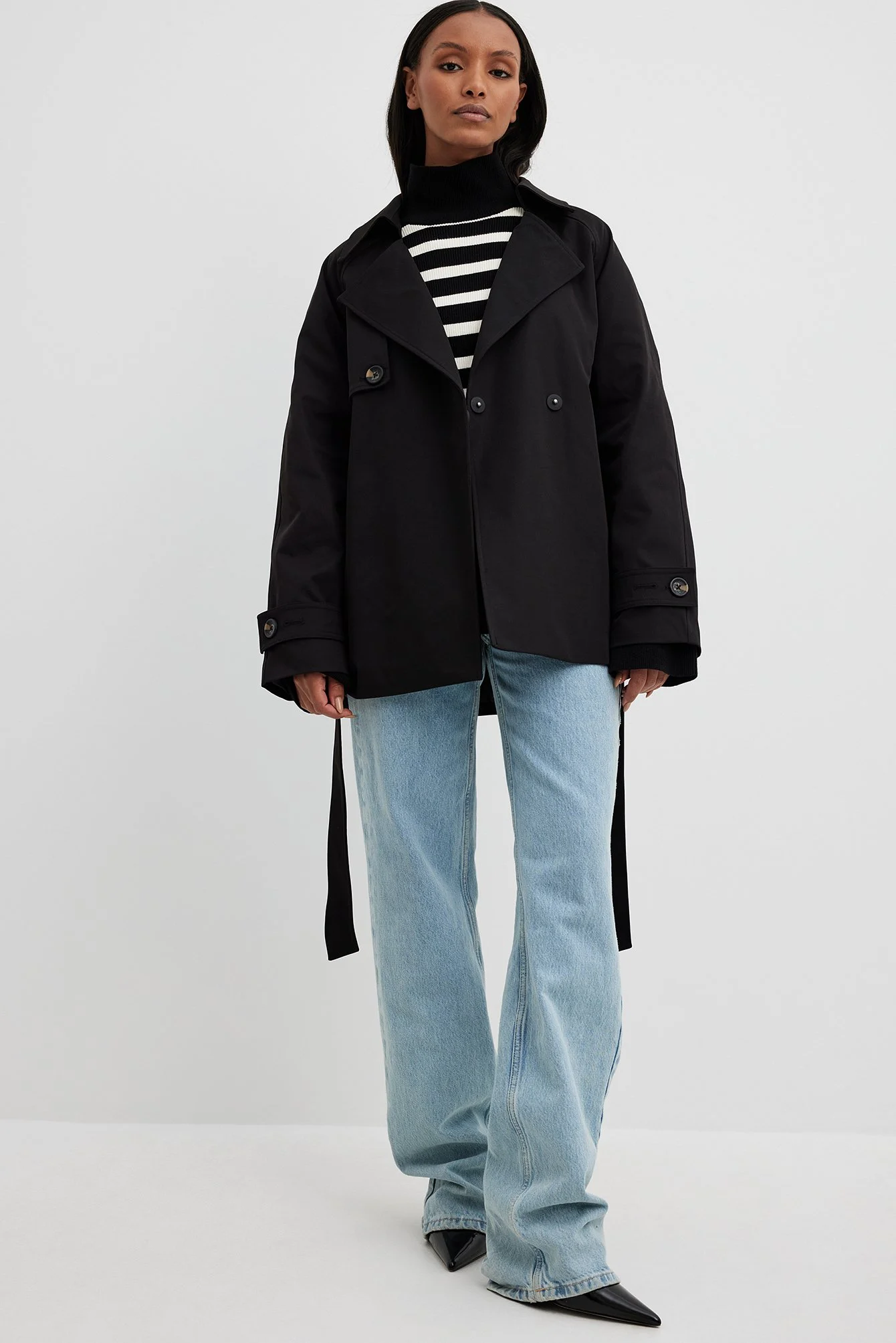 Kurzer Trenchcoat