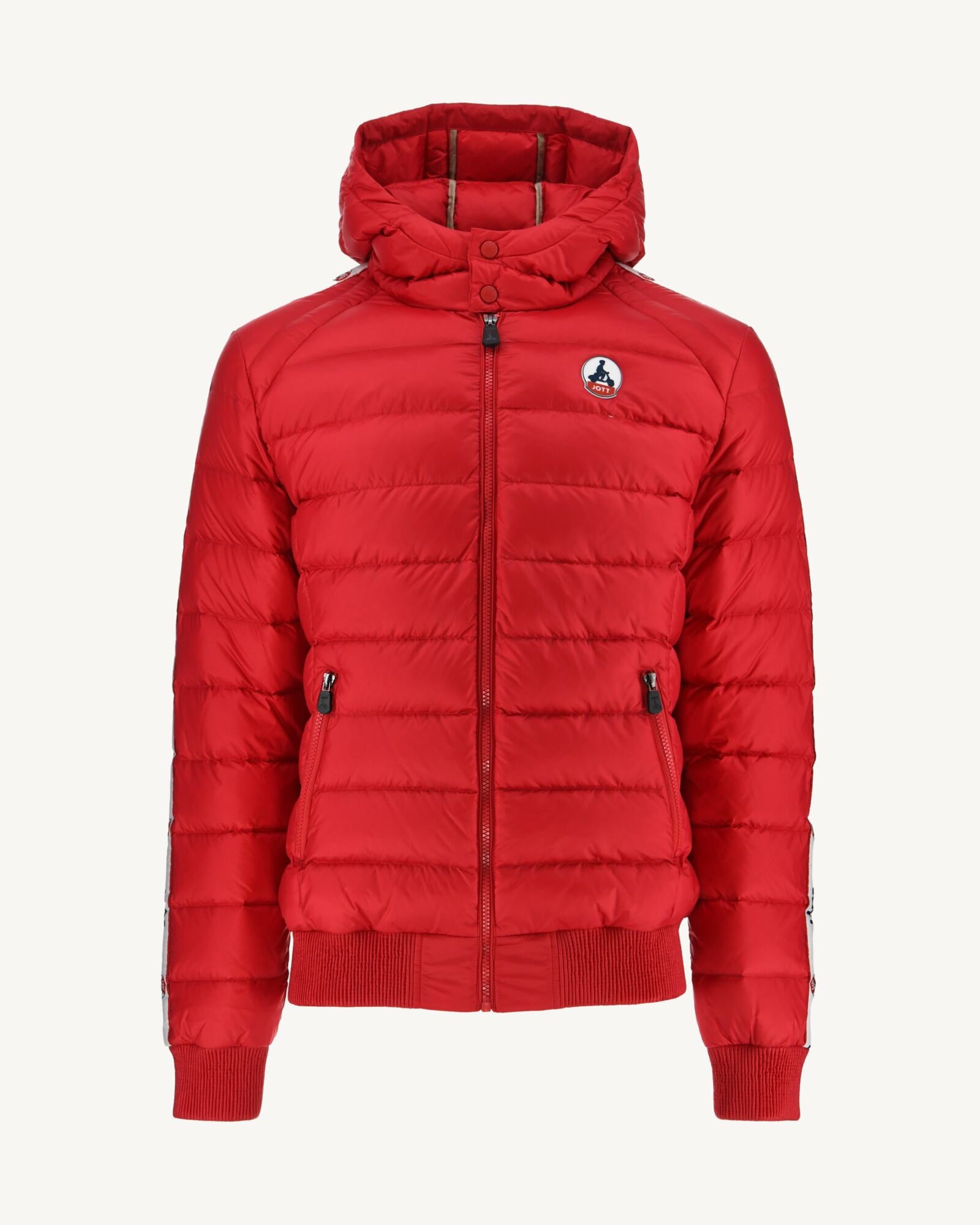Doudoune à capuche Grand Froid Rouge Ankara