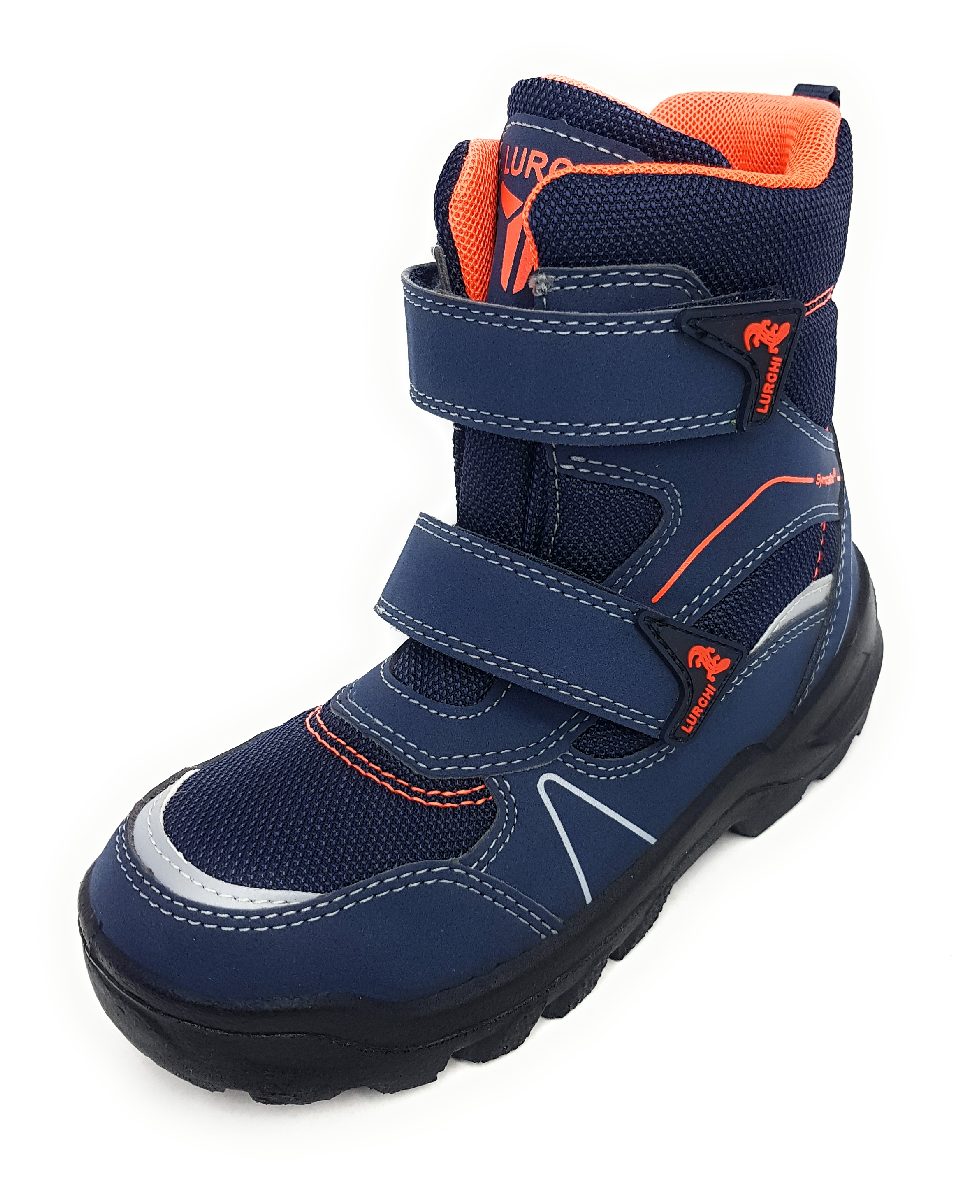 Lurchi KOLT-SYMPATEX 33-31064-32 Blau 32 dk. blue/bright orange