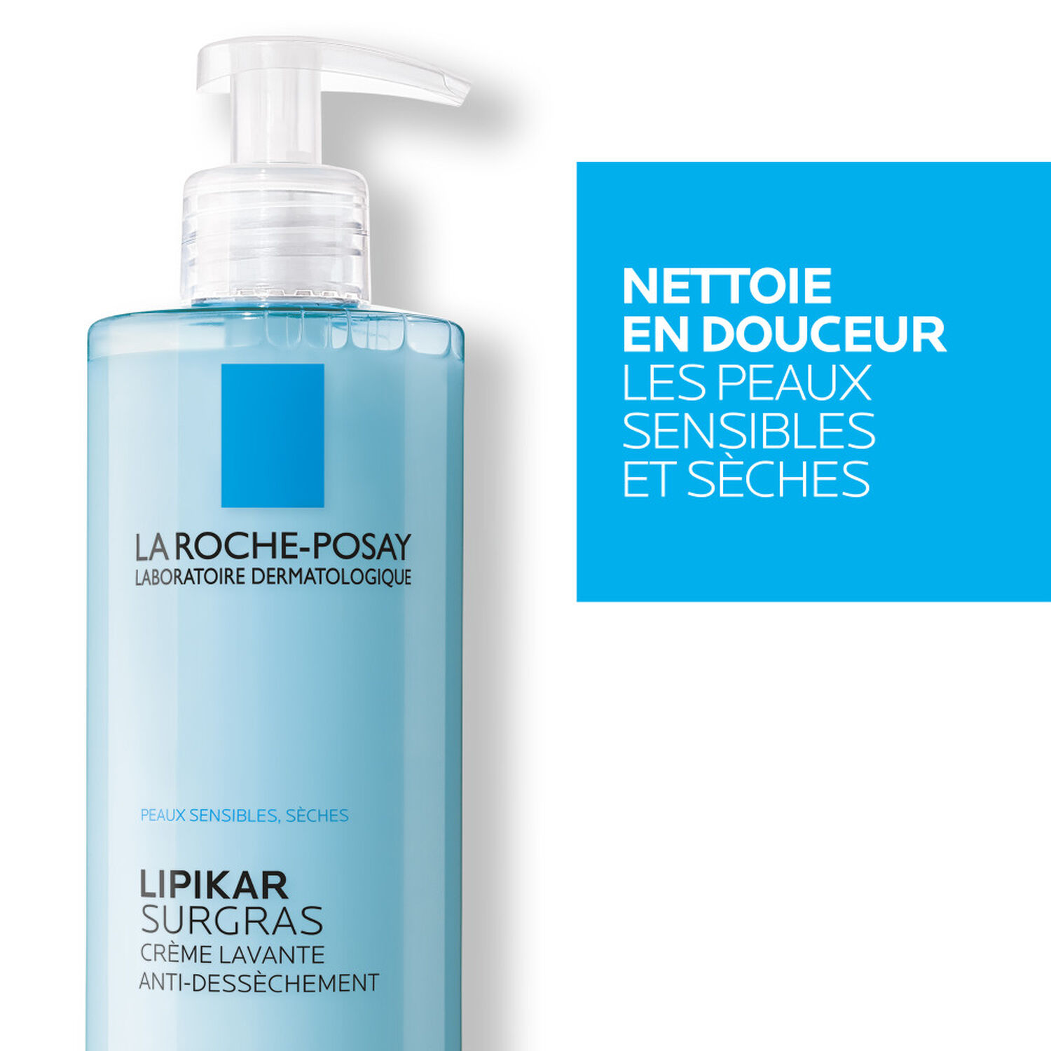 la roche-posay Lipikar Surgras Crème Lavante Anti-Dessèchement 400 ml