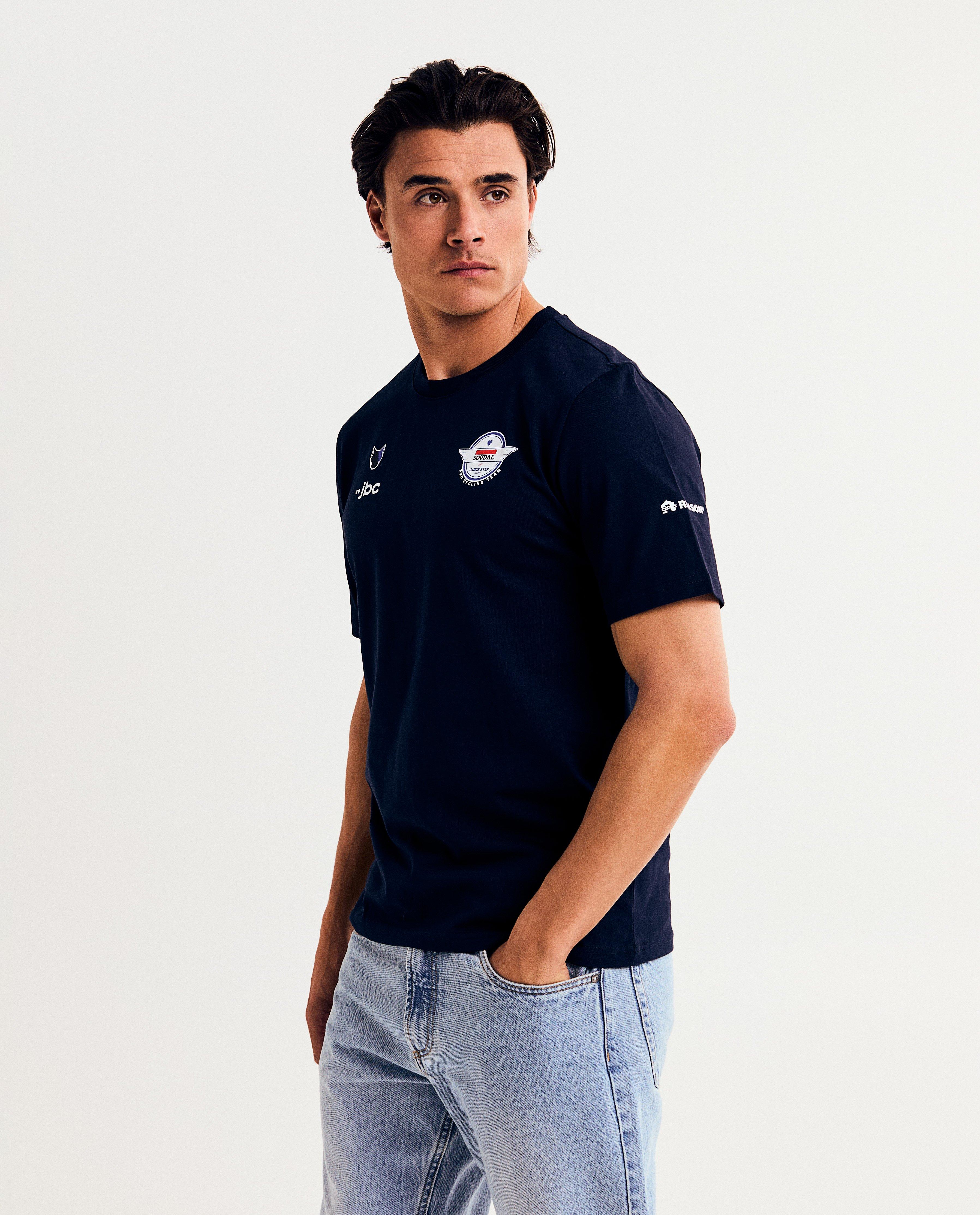 Tricou JBC Sponsor cu logo-urile The Wolfpack albastru închis