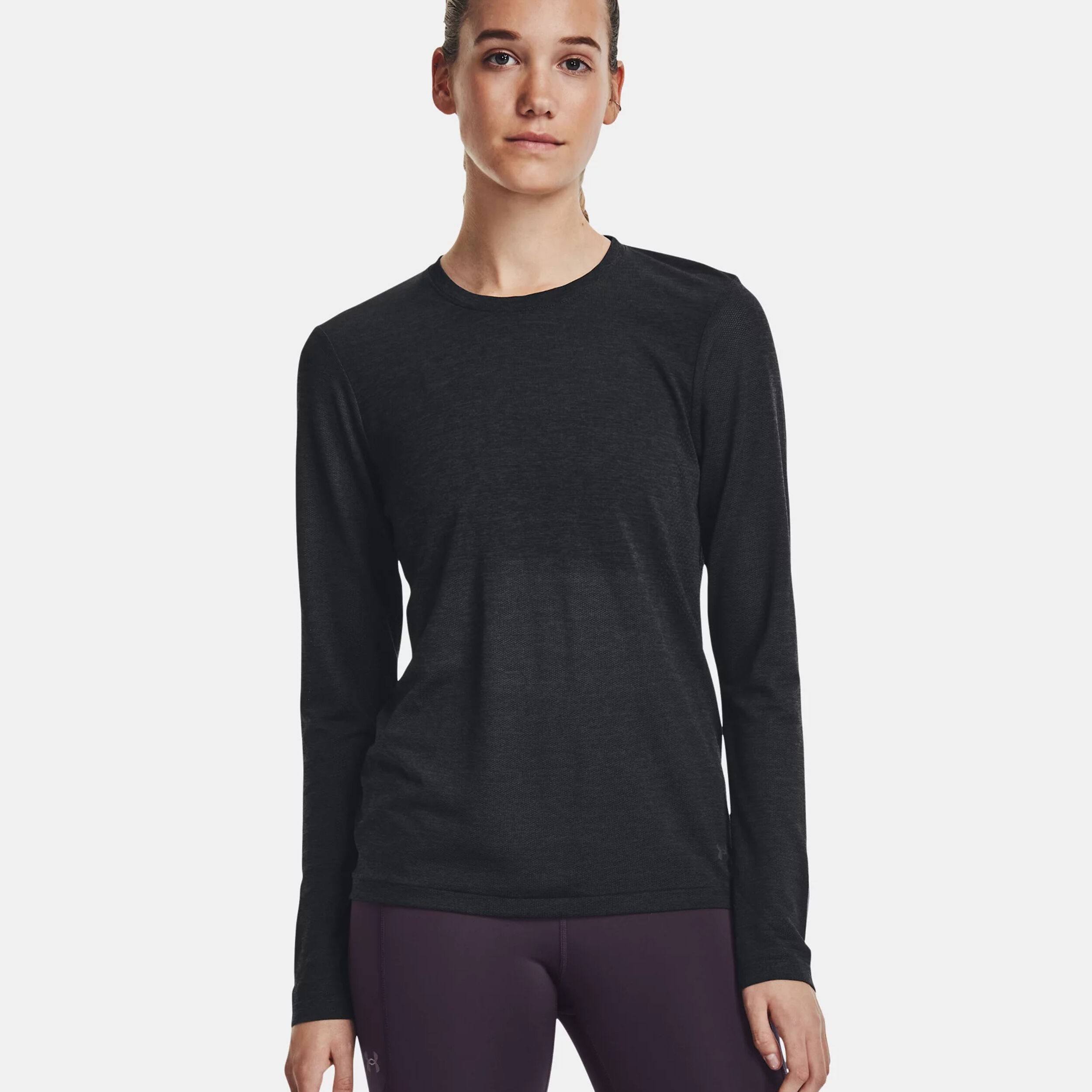 Seamless Stride Lauftop Damen - Schwarz