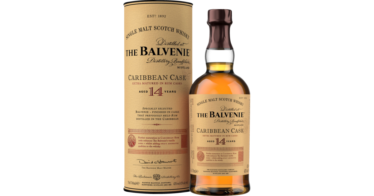 Balvenie 14 Caribbean Cask Single Malt Scotch