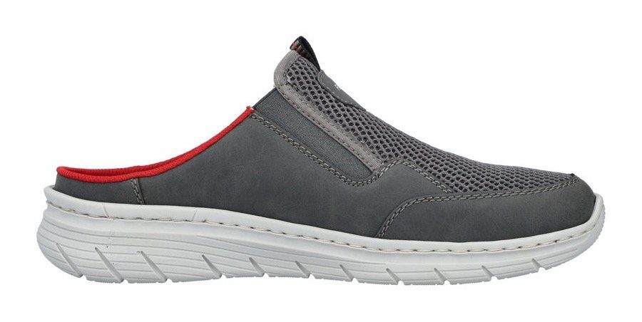 Rieker Clog im Materialmix