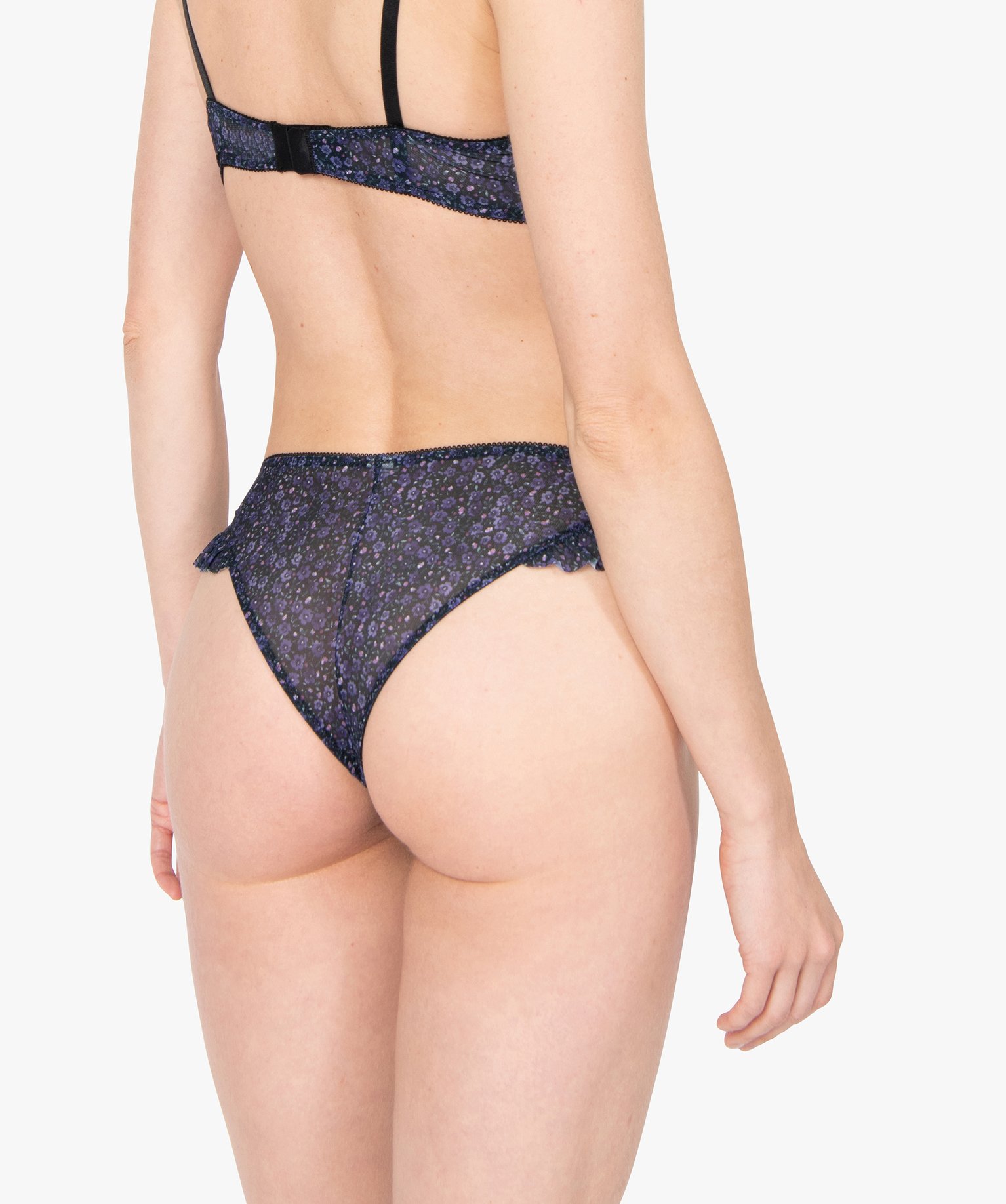 Tanga femme en tulle imprimé – LuluCastagnette imprime | GEMO